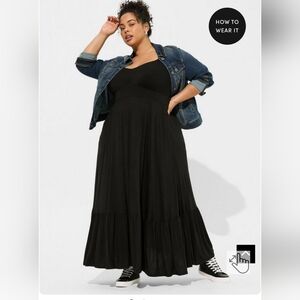 Torrid Super Soft Maxi Dress Sz 1